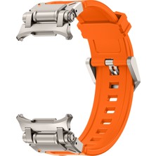 Zunhai Samsung Galaxy Watch Ultra 47Mm Için Silikon Saat Kayışı (Yurt Dışından)