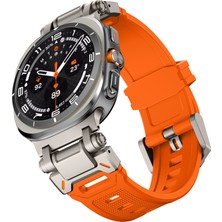 Zunhai Samsung Galaxy Watch Ultra 47Mm Için Silikon Saat Kayışı (Yurt Dışından)