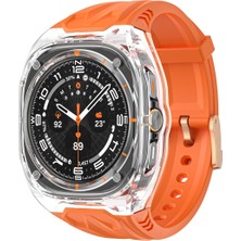 Zunhai Samsung Galaxy Watch Ultra 47Mm Için Pc Hibrit Tpu Kılıf Askısı (Yurt Dışından)