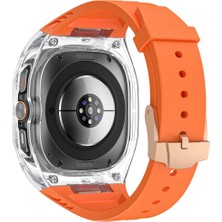Zunhai Samsung Galaxy Watch Ultra 47Mm Için Pc Hibrit Tpu Kılıf Askısı (Yurt Dışından)