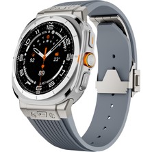 Zunhai Samsung Galaxy Watch Ultra 47Mm Için Silikon Saat Kayışı (Yurt Dışından)