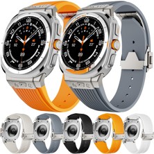 Zunhai Samsung Galaxy Watch Ultra 47Mm Için Silikon Saat Kayışı (Yurt Dışından)