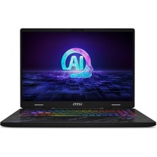 MSI PULSE 16 AI C1VFKG-087XTR Intel Core Ultra 7 155H 16GB 1TB SSD RTX4060 Freedos 16" FHD+ 144Hz Taşınabilir Bilgisayar