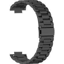 Dmay Huawei Watch Fit 2 Uyumlu Klasik Paslanmaz Çelik Kordon