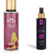 Orgasmo Vücut Spreyi 250 ml - Silk Saç Spreyi Aromatik Koku Provitamin B5  150 ml