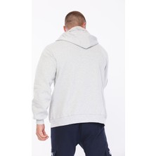 Mishar İtalia Erkek Kapüşonlu Fermuarlı Sweatshirt