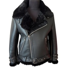 Asus Deri - Talladega-  Koyun Kürkü Erkek Ceket