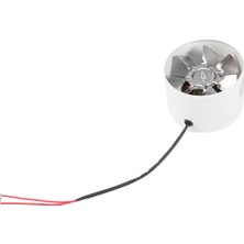 Guitar 220V Sıralı Kanal Fan Güçlendirici Egzoz Üfleyici Hava Soğutma Havalandırması Beyaz - 4 Inç (Yurt Dışından)