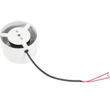Guitar 220V Sıralı Kanal Fan Güçlendirici Egzoz Üfleyici Hava Soğutma Havalandırması Beyaz - 4 Inç (Yurt Dışından)