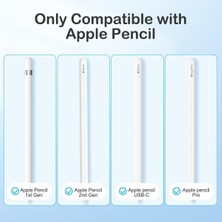 Apple Pencil 2./1. Nesil ve Apple Pencil Pro/usb-C Ile Uyumlu Dayanıklı 6 Adet  Yedek Ucu