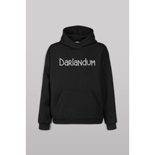 Darlandum Darlandım Dar Lan Dum Karadeniz Trabzon Ön Baskılı Sweatshirt Unisex Kapüşonlu Hoodie