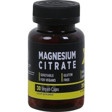 Zeus Nutrition Magnesium Citrate 200MG 30 Kapsül