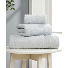 Mira Home 3 Parça Banyo Havlu Seti Yazlık İnce Pamuklu Ekonomik Ezgi