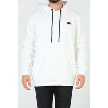 Mishar İtalia Erkek Kapüşonlu Üç Iplik Şardonlu Sweatshirt