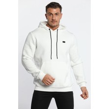 Mishar İtalia Erkek Kapüşonlu Üç Iplik Şardonlu Sweatshirt