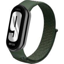Kreton Mi Band 8 , Mi Band 9 ve Mi Band 10 ile Uyumlu Kayış Spor Kumaş Cırt Cırtlı Kordon