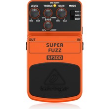 Behringer SF300 3-Mod Fuzz Distortion Efekt Pedalı