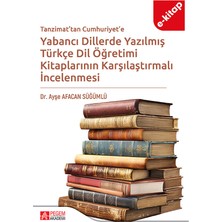 Pegem Akademi Yayıncılık Tanzimattan Cumhuriyete Yabancı Dillerde Yazılmış Türkçe Dil Öğre