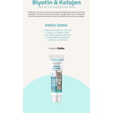 Kahu Naturals Biyotin & Kolajen Deri ve Tüy Sağlığı Kedi Maltı, Spirulina Içerikli, Tüy Dökülme Karşıtı 100 ml