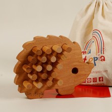 Ahşap Kirpi Puzzle