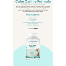 Kahu Naturals Calm Canine Formula, Köpekler Için Bitki Özlü Sakinleştirici Rahatlatıcı Takviye, 60 Tablet