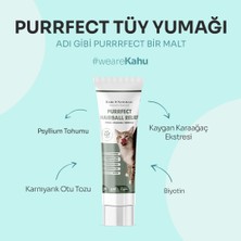 Kahu Naturals Purrfect Hairball Relief, Kediler Için Tüy Yumağı Giderici ve Önleyici Doğal Malt, 100 ml