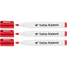 Bigpoint Lotte Tahta Kalemi 3'lü Kırmızı
