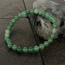 Yıldız Doğal Taş Sertifikalı Aventurin 6 mm Doğal Taş Bileklik
