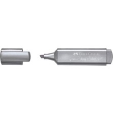 Faber-Castell 1546 Metalik Renk Fosforlu Kalem Gümüş 154661