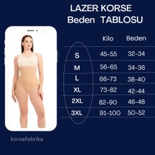 Gerçek Lazer Yüksek Bel- String Tanga -Toparlayıcı- Inceltici- Iz Yapmayan- Dikişsiz Kadın Korse