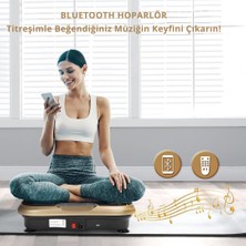 Robx Vibro Vibration Plate Egzersiz ve Titreşimli Basen Karın Kol Bacak Spor Aleti