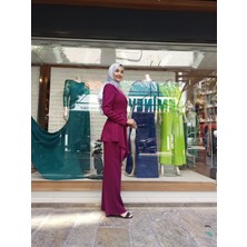 CLİO YAKA TAŞLI PANTALON CEKET TAKIM