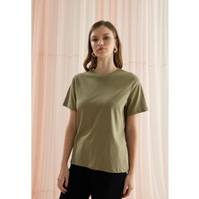 Kadın Kısa Kollu Basic T-Shirt