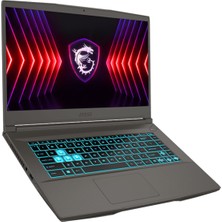 Msı Thın 15 I7-12650H 16GB 512GB SSD 4 GB RTX3050 W11P 15.6" Fhd 144Hz Gaming Laptop B12UC-1479XTR 001