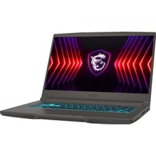 Msı Thın 15 I7-12650H 16GB 512GB SSD 4 GB RTX3050 W11P 15.6" Fhd 144Hz Gaming Laptop B12UC-1479XTR 001