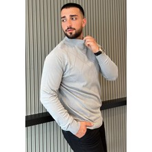 Mishar İtalia Erkek Desenli Triko Kazak