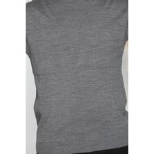 Mishar İtalia Erkek Bisiklet Yaka Desenli Triko Kazak