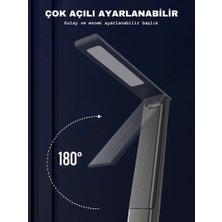 YeniTech Şarjlı Dokunmatik Led'li Okuma ve Çalışma Masa Lambası - Ayarlanabilir Işık Seviyesi ve Modern Tasarım