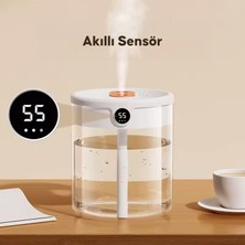 Kiwitime 2 Litre Ultrasonic Otomatik Hava Nemlendirici Buhar Makinesi Oda Nemlendirici Aroma Difüzörü