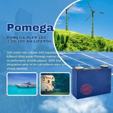 Pomega PLFP-100 - 3.2V 100 Ah Lifepo4 Prizmatik Pil - Vidalı