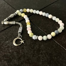 Yıldız Doğal Taş Sertifikalı Helkum 6mm 33LÜK Doğal Taş Tesbih