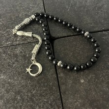 Sertifikalı Shungite 6mm 33LÜK Doğal Taş Tesbih