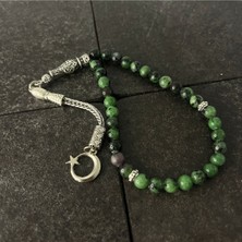 Sertifikalı Anyolit 6mm 33LÜK Doğal Taş Tesbih