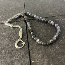 Sertifikalı Iyolit 6mm 33LÜK Doğal Taş Tesbih