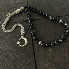 Sertifikalı Göz Akik 6mm 33LÜK Doğal Taş Tesbih