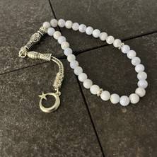 Sertifikalı Kalsedon 6mm 33LÜK Doğal Taş Tesbih
