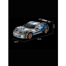 Tuengi Store Uzaktan Kumandalı Dev Boy Porsche Şarjlı Profesyonel Ultra Hızlı Drift Araba Yarış Arabası