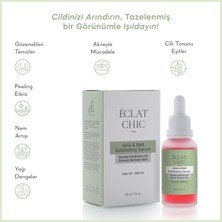 Eclat Chic AHA & BHA Aydınlatıcı ve Canlandırıcı Cilt Bakım Serumu (AHA %8 + BHA %2)