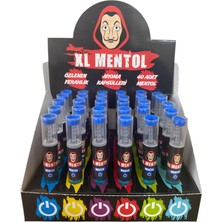 Mentol Topu Stant Mavi Mentol Aroma Toplam 1200 Adet (30 Tüp Içleri 40LI)