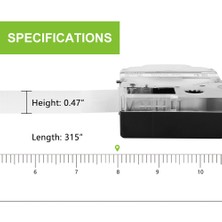 Fuhao Shop C 24MM Tarzı Temizle Altın Epson L L Etiket Bandı LC-4WBN mm ile Uyumlu SS12KW SS9KW (Yurt Dışından)